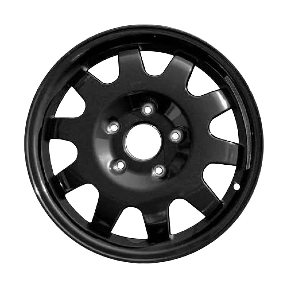 Porsche 911 1999-2005, Original OEM Steel Rim Size 16x5.5 S.67244.BLK