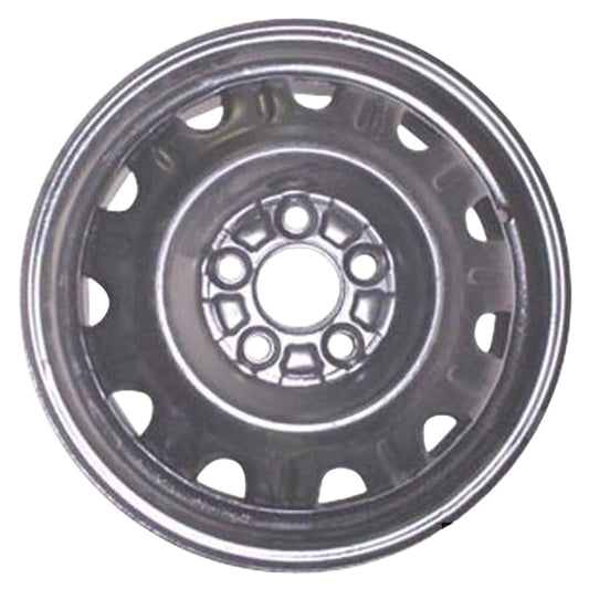 Subaru Legacy 1990-1990, Original OEM Steel Rim Size 14x5 S.68668.SIL