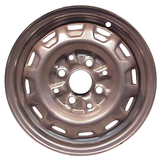 Toyota Corolla 1986, 1987, 1988, 1989, 1990, 1991, 1992, Original OEM Steel Rim Size 13x5 S.69168.SIL