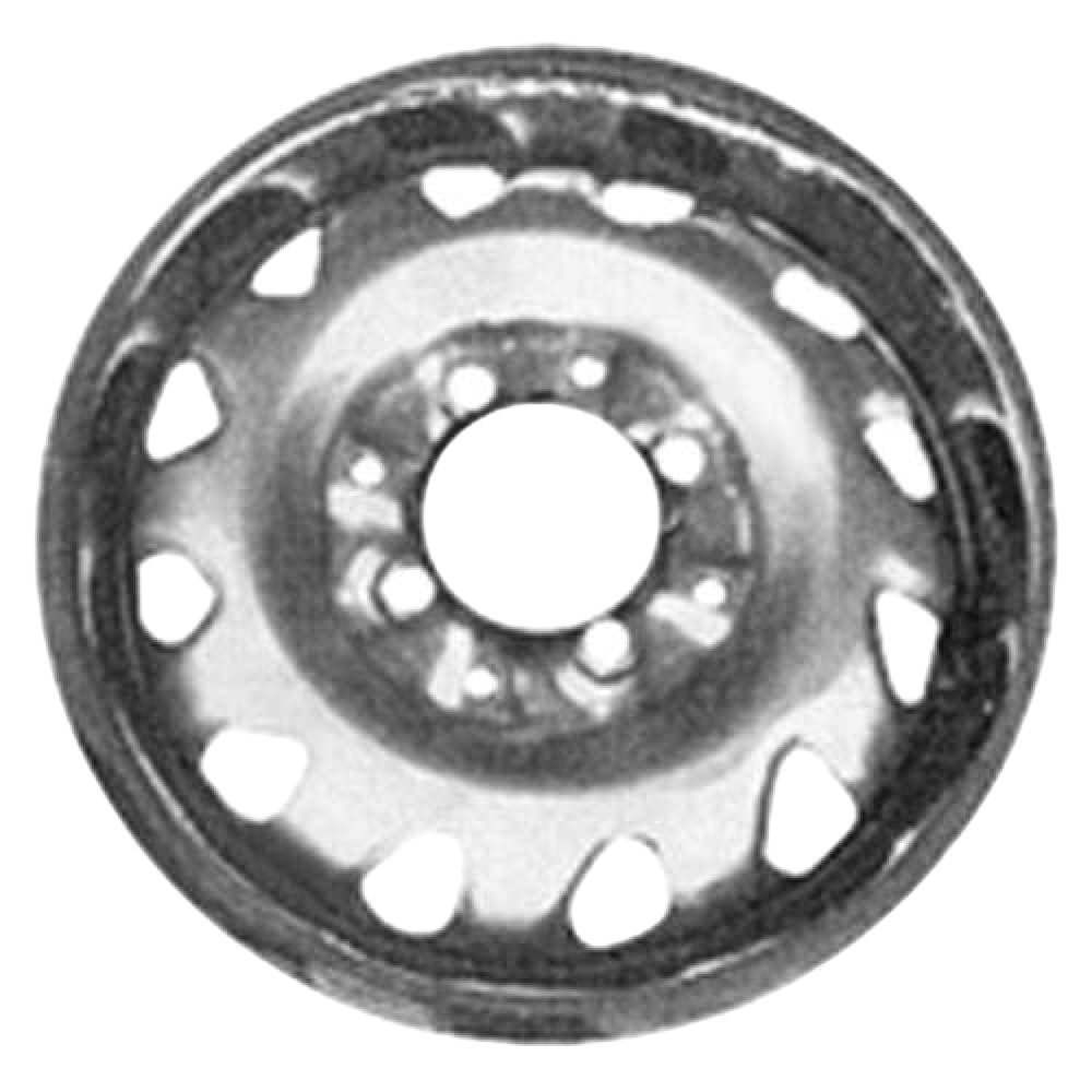 Toyota Tercel 1987-1990, Original OEM Steel Rim Size 13x4.5 S.69240.SIL