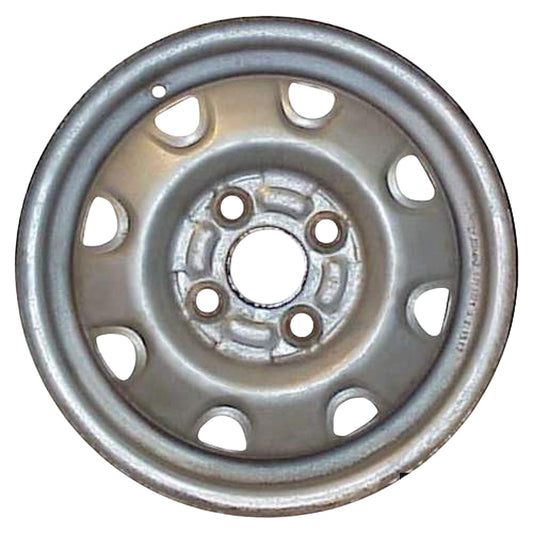 Toyota Tercel 1983-1990, Original OEM Steel Rim Size 13x4.5 S.69288.SIL