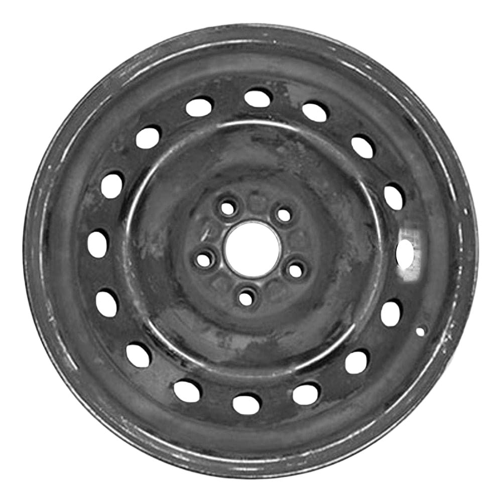 Toyota Corolla 2009, 2010, 2011, 2012, 2013, 2014, 2015, 2016, 2017, 2018, 2019, Original OEM Steel Rim Size 16x6.5 S.69543.BLK