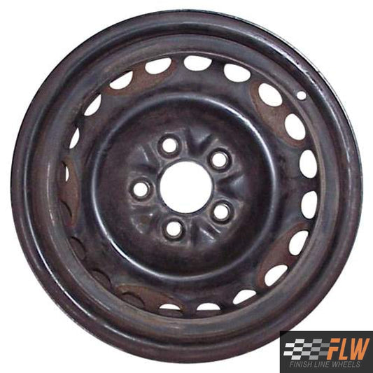 Volkswagen Vanagon 1980, 1981, 1982, 1983, 1984, 1985, 1986, 1987, 1988, 1989, 1990, 1991, Original OEM Steel Rim Size 14x5.5 S.69664.SIL