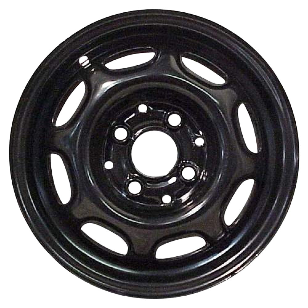 Volkswagen Jetta 1981-1984, Original OEM Steel Rim Size 13x5 S.69673.SIL