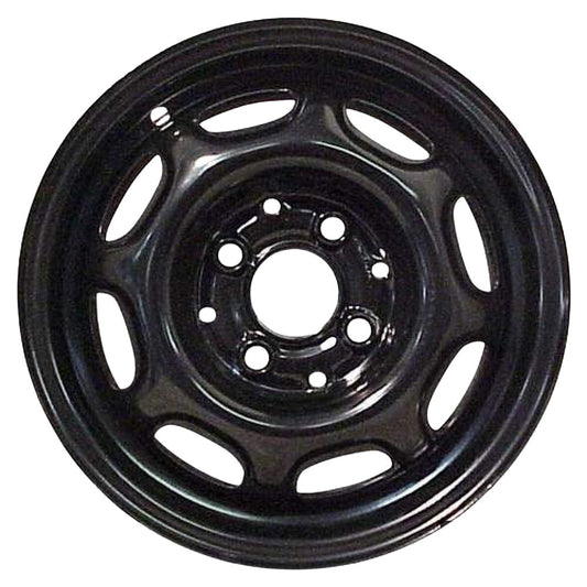Volkswagen Rabbit 1983-1984, Original OEM Steel Rim Size 13x5 S.69673.SIL