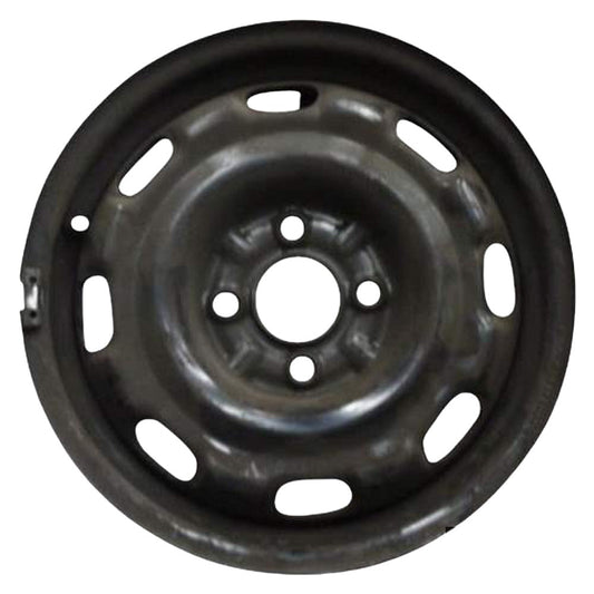 Volkswagen Golf 1993-2002, Original OEM Steel Rim Size 14x6 S.69697.SIL