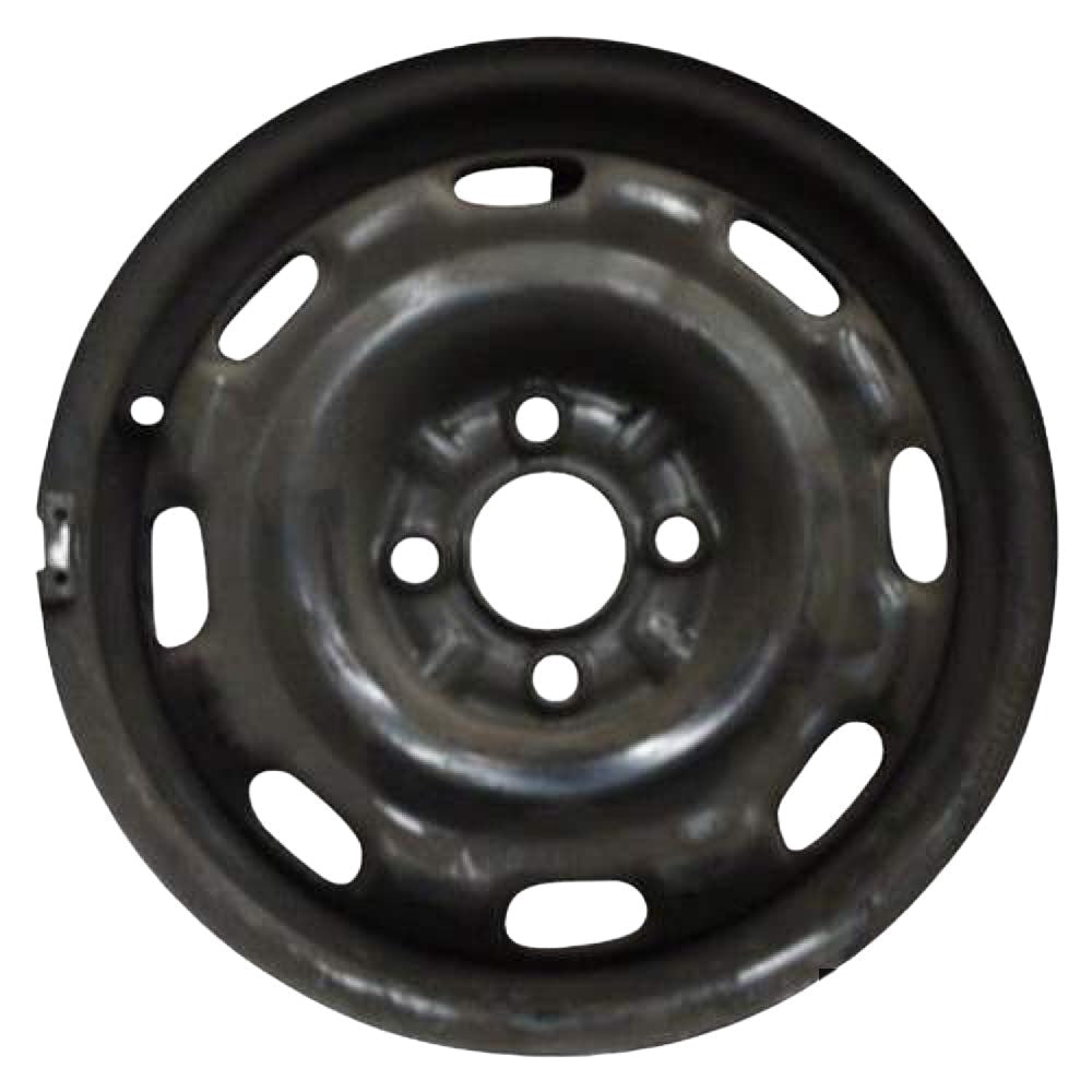 Volkswagen Jetta 2007-2007, Original OEM Steel Rim Size 14x6 S.69697.SIL