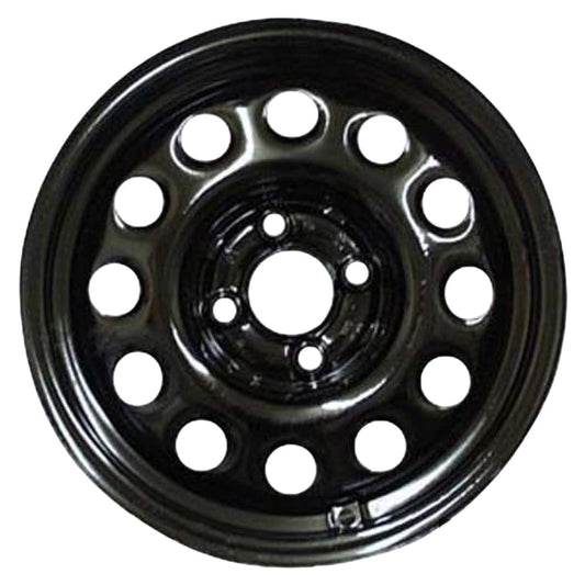 Volkswagen Cabriolet 1990-1993, Original OEM Steel Rim Size 14x6 S.69703.SIL