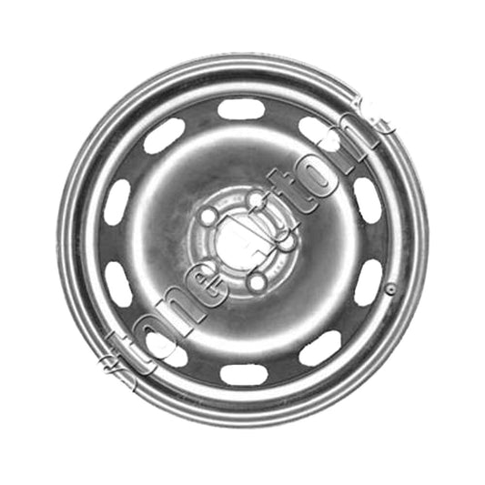 Volkswagen Passat 1995-1997, Original OEM Steel Rim Size 15x6 S.69710.BLK