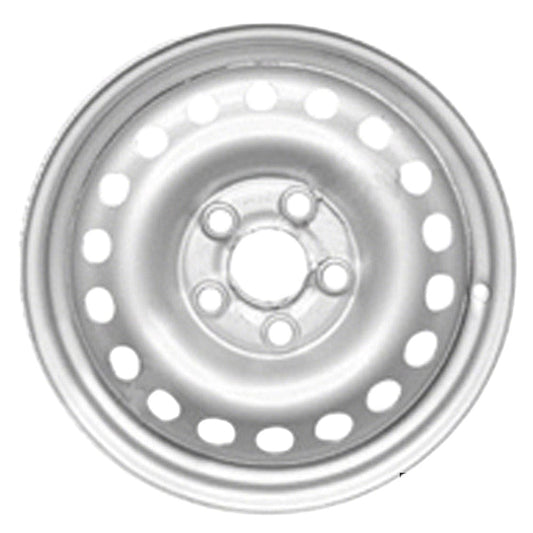 Volkswagen Eurovan 1999-2003, Original OEM Steel Rim Size 15x6 S.69726.BLK