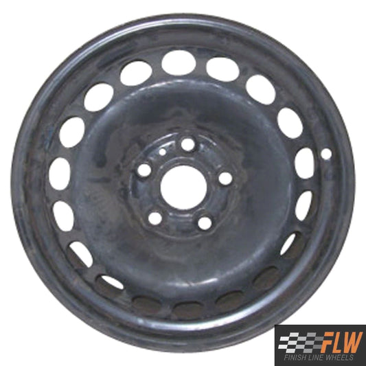 Volkswagen Passat 2006, 2007, 2008, 2009, 2010, Original OEM Steel Rim Size 16x6.5 S.69818.BLK