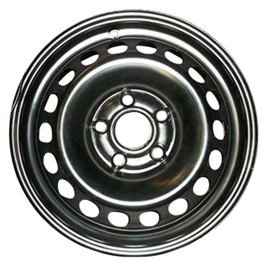 Volkswagen Jetta 2006-2016, Original OEM Steel Rim Size 15x6 S.69894.BLK
