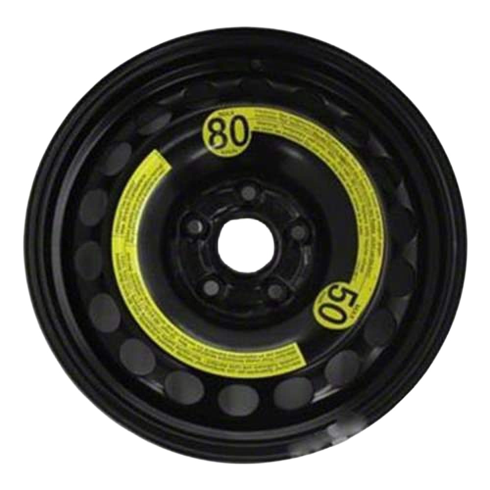 Volkswagen CC 2009-2017, Original OEM Steel Rim Size 16x7 S.69950.BLK