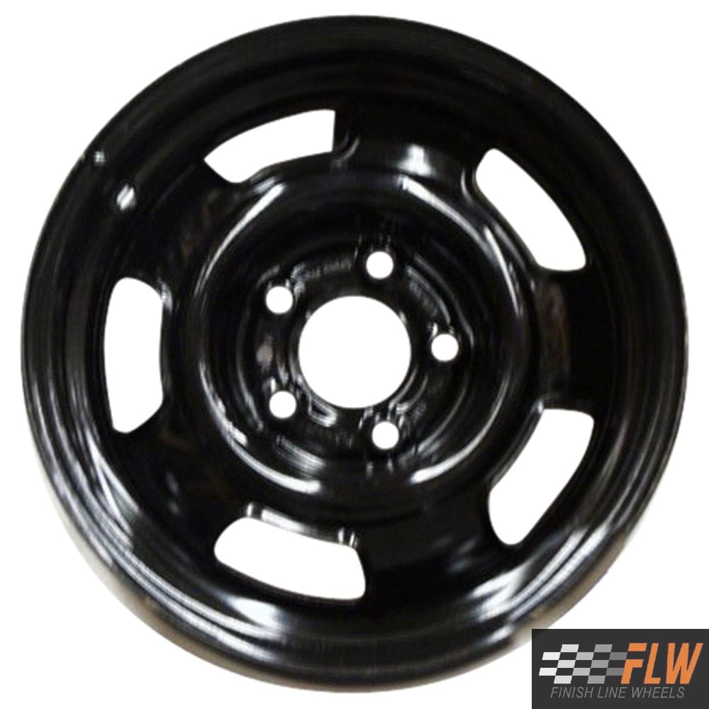 Volvo 240 1990, 1991, 1992, 1993, Original OEM Steel Rim Size 14x5.5 S.70167.BLK