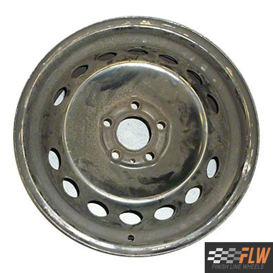 Volvo 70 Series 2006, 2007, Original OEM Steel Rim Size 16x6.5 S.70281.BLK