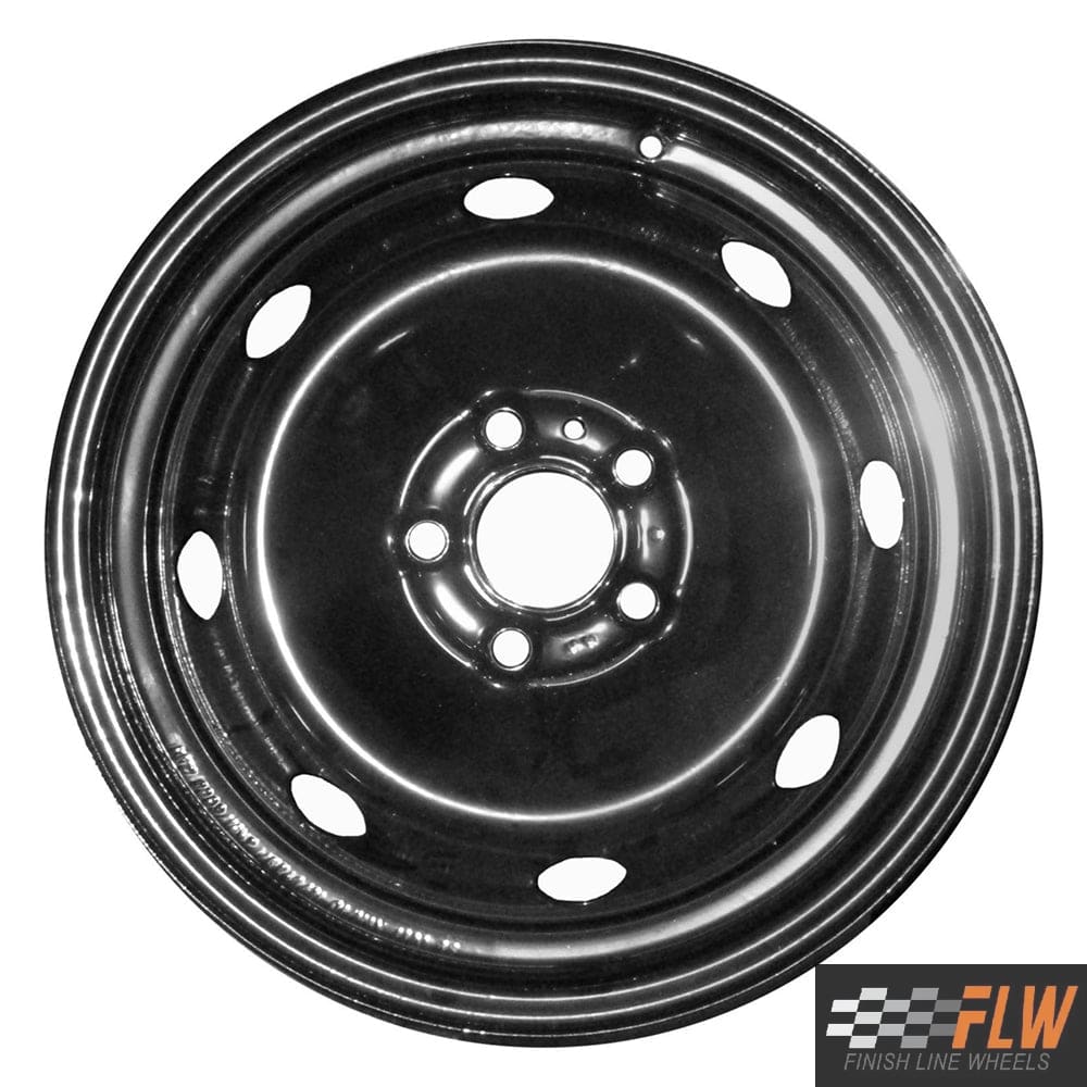 Volvo 70 Series 2008, 2009, 2010, Original OEM Steel Rim Size 16x7 S.70308.BLK