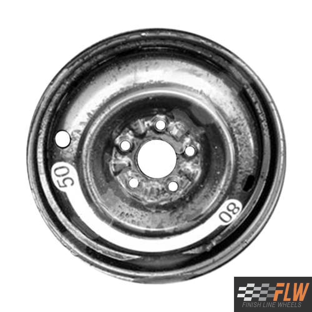 Kia Sportage 2006, 2007, 2008, 2009, 2010, 2011, 2012, 2013, Original OEM Steel Rim Size 16x4 S.70731.BLK