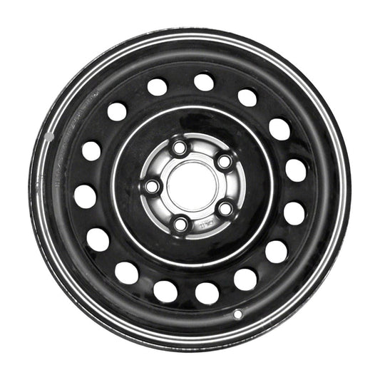 Hyundai Elantra 2011-2018, Original OEM Steel Rim Size 16x6.5 S.70811.BLK