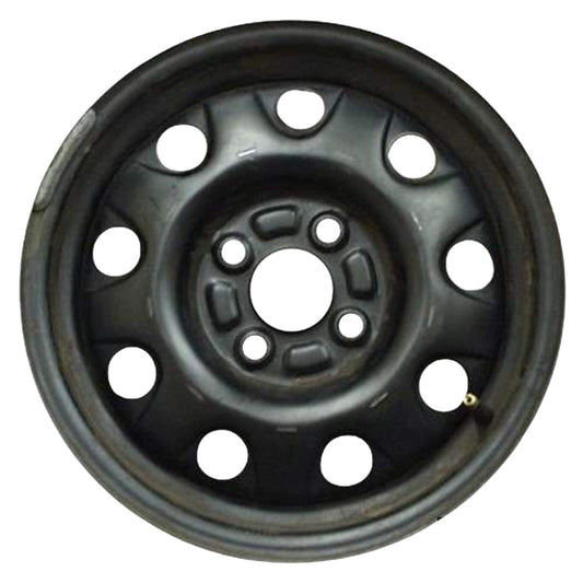 Acura Integra 1986-1989, Original OEM Steel Rim Size 14x5.5 S.71631.BLK