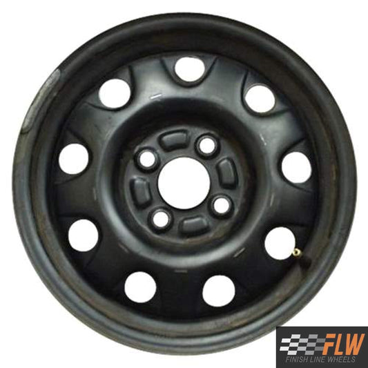 Acura Integra 1986, 1987, 1988, 1989, Original OEM Steel Rim Size 14x5.5 S.71631.BLK