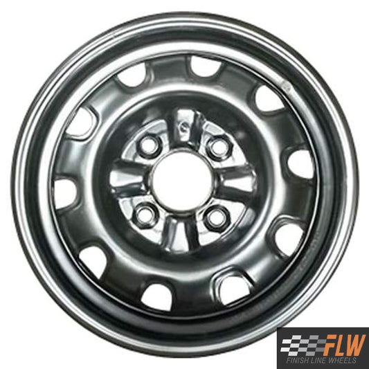 Kia Optima 2001, Original OEM Steel Rim Size 14x5.5 S.74554.BLK