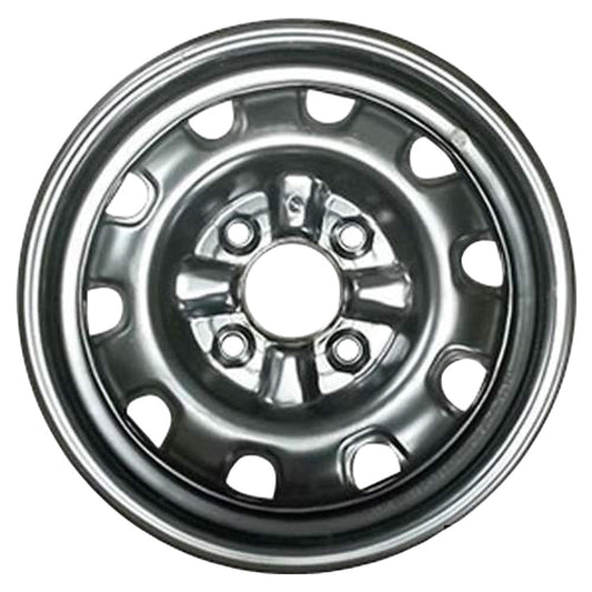 Kia Optima 2001-2001, Original OEM Steel Rim Size 14x5.5 S.74554.BLK