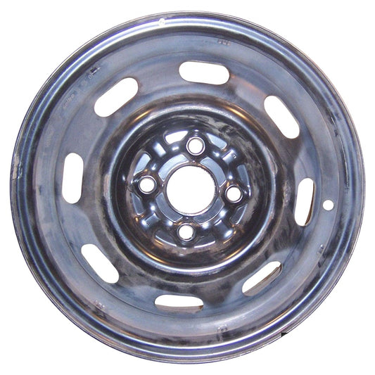 Kia Rio 2000-2008, Original OEM Steel Rim Size 14x5.5 S.74557.BLK