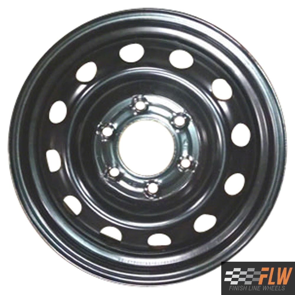 Kia Sedona 2006, 2007, 2008, 2009, 2010, Original OEM Steel Rim Size 16x6.5 S.74583.BLK