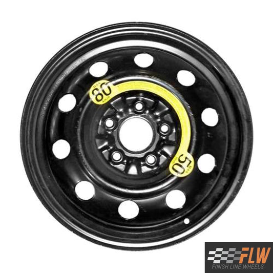 Kia Optima 2006, 2007, 2008, 2009, 2010, Original OEM Steel Rim Size 16x4 S.74601.BLK