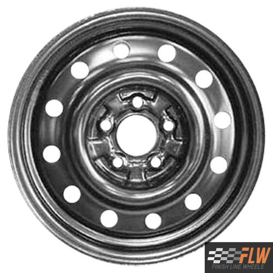 Kia Optima 2011, 2012, 2013, Original OEM Steel Rim Size 16x6.5 S.74634.BLK