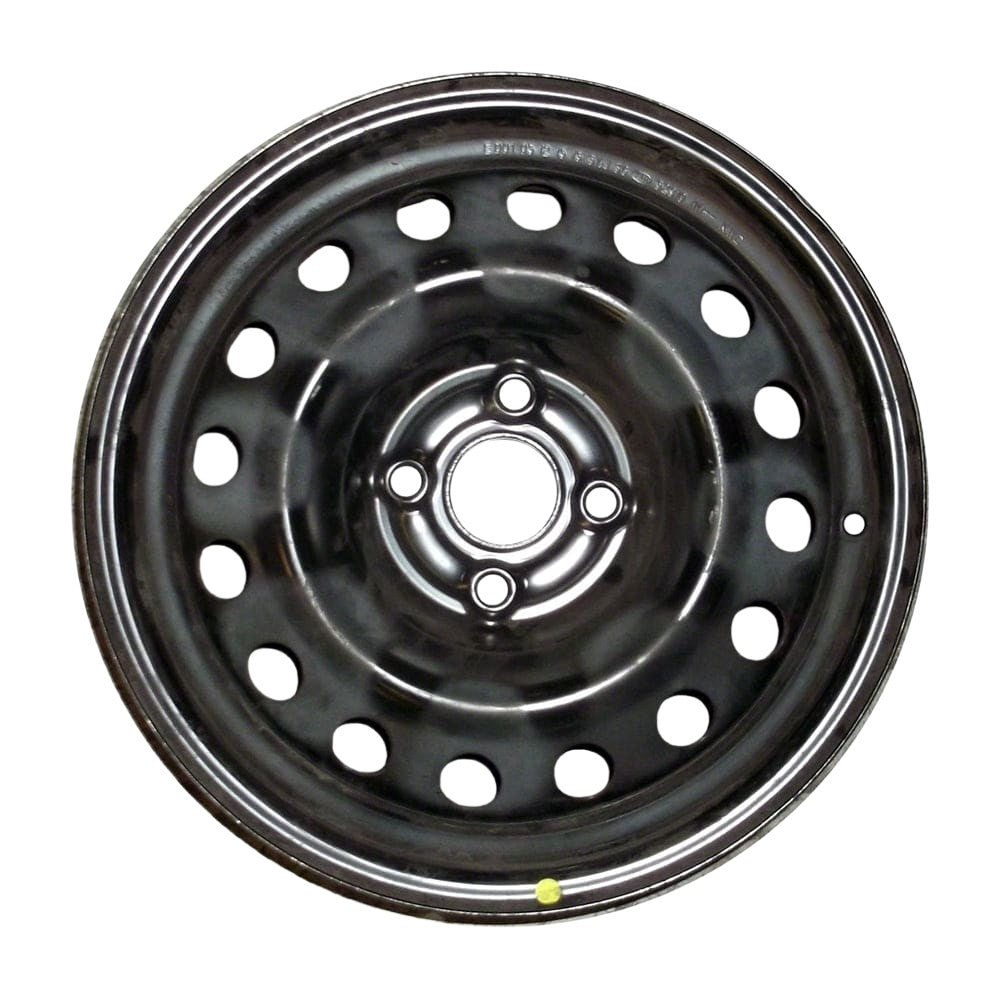 Kia Rio 2006-2017, Original OEM Steel Rim Size 15x5.5 S.74657.BLK