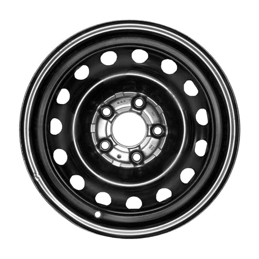 Kia Forte 2017-2018, Original OEM Steel Rim Size 15x6 S.74742.BLK