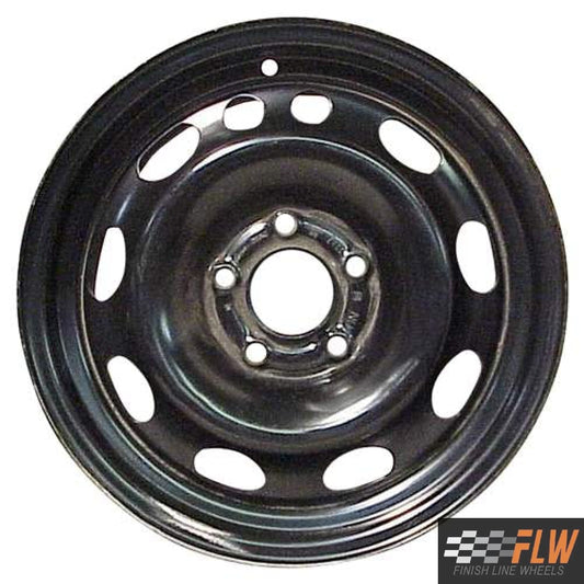 Cadillac Catera 1997, 1998, 1999, 2000, 2001, Original OEM Steel Rim Size 15x6.5 S.8036.BLK