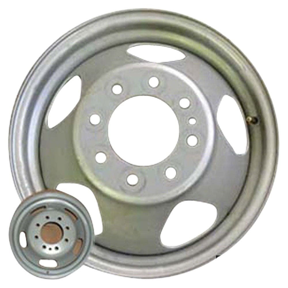 GMC Sierra HD 2008-2010, Original OEM Steel Rim Size 17x6.5 S.8076.SIL