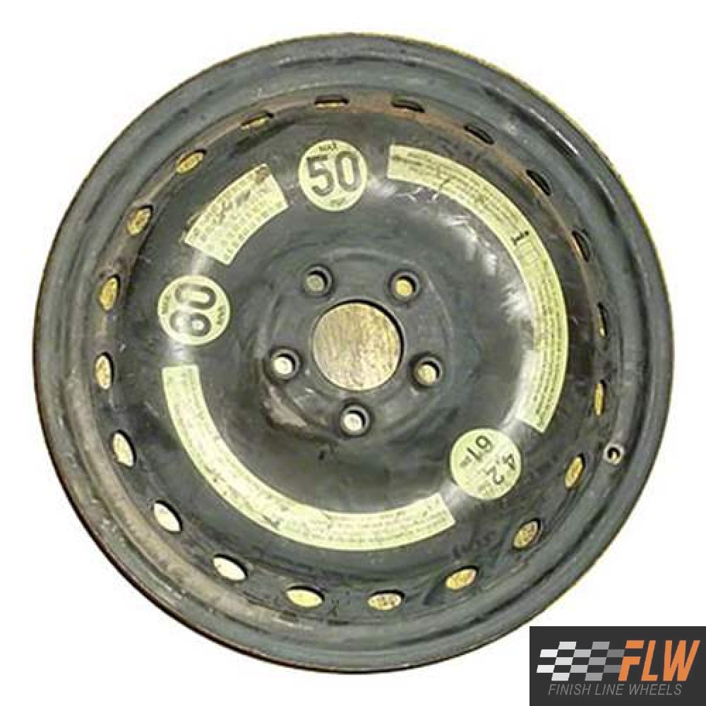 Mercedes E550 2010, 2011, 2012, 2013, Original OEM Steel Rim Size 17x4 S.85127.BLK