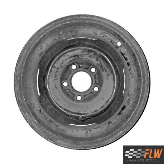 Ford Maverick 1974, 1975, 1976, 1977, Original OEM Steel Rim Size 14x6 S.899.BLK