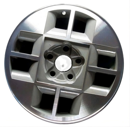 Chevrolet Cavalier  1988-1990 Factory OEM Car Wheel Size 14x6 Alloy 1612.AC.MA
