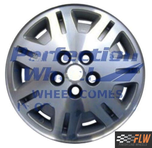 Chevrolet Lumina Car  1990 Factory OEM Car Wheel Size 16x6.5 Alloy 1664.PS03.MA