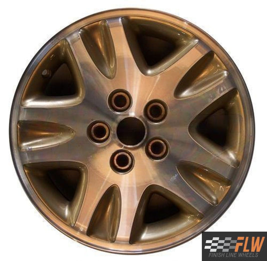 Dodge Grand Caravan  1996, 1997, 1998, 1999 Factory OEM Car Wheel Size 16x6.5 Alloy 2076.LG01.TMA