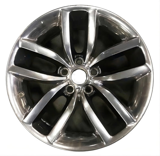 Dodge Charger  2015-2017 Factory OEM Car Wheel Size 18x7.5 Alloy 2543.LC131.POL
