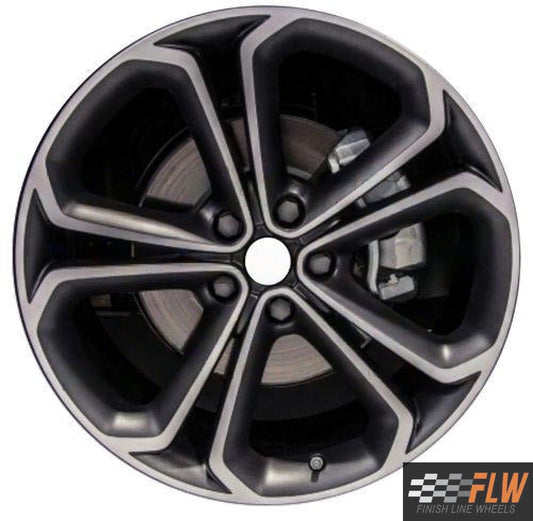 Cadillac ELR  2017,2018,2019 Factory OEM Car Wheel Size 20x8.5 Alloy 4756.HYPV3.MABRT