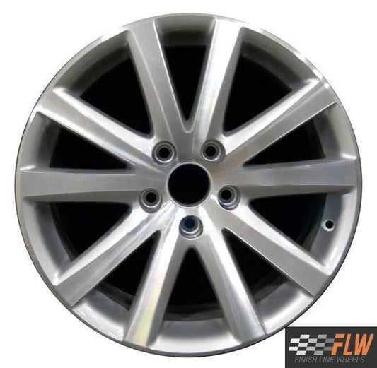 Volkswagen EOS  2004,2005,2006,2007,2008,2009,2010,2011 Factory OEM Car Wheel Size 17x7.5 Alloy 69828.PS17.MA