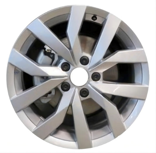 Volkswagen Jetta  2018-2019 Factory OEM Car Wheel Size 17x7 Alloy 70052.PS07.FF