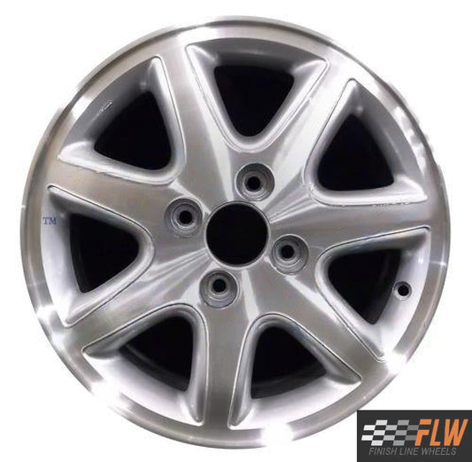 Acura CL  1998, 1999 Factory OEM Car Wheel Size 16x6 Alloy 71681.LS03.TPOL