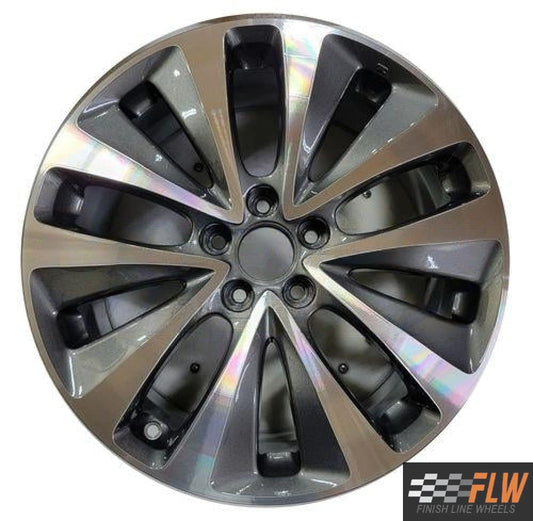 Acura MDX  2014,2015,2016 Factory OEM Car Wheel Size 19x8 Alloy 71820.LC36.MA