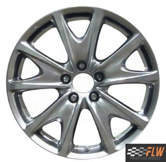Infiniti G37 18x7.5 OEM Alloy Rim 2009-2013 A.73716FTB.HYPV2.FFBRT