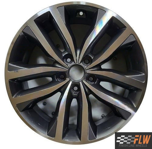 Kia Optima  2014, 2015 Factory OEM Car Wheel Size 18x7.5 Alloy 74705.PB01_LC49.FFC3