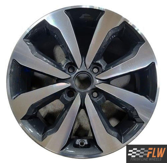 Kia Rio  2021, 2022, 2023 Factory OEM Car Wheel Size 15x5.5 Alloy 74835.PB1LC225.MA