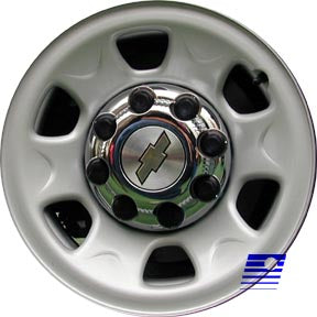 Chevrolet Silverado  2004, 2005, 2006, 2007, 2007, 2008, 2009, 2010 OEM Original Car Wheel Size 16X7 Steel STL05198U20