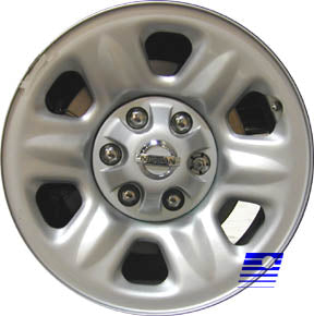 Nissan Titan  2004, 2005, 2006, 2007 OEM Original Car Wheel Size 17X7.5 Steel STL62436U20